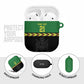 Custom Cricket Africa Malawi AirPods Case Malawi Chevron Pattern