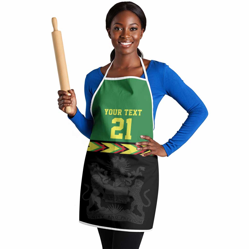 Custom Cricket Africa Malawi Apron Malawi Chevron Pattern