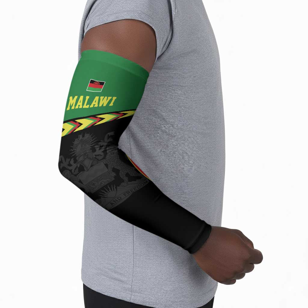 Custom Cricket Africa Malawi Arm Sleeves Malawi Chevron Pattern
