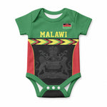 Custom Cricket Africa Malawi Baby Onesie Malawi Chevron Pattern