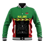 Custom Cricket Africa Malawi Baseball Jacket Malawi Chevron Pattern - African Pride