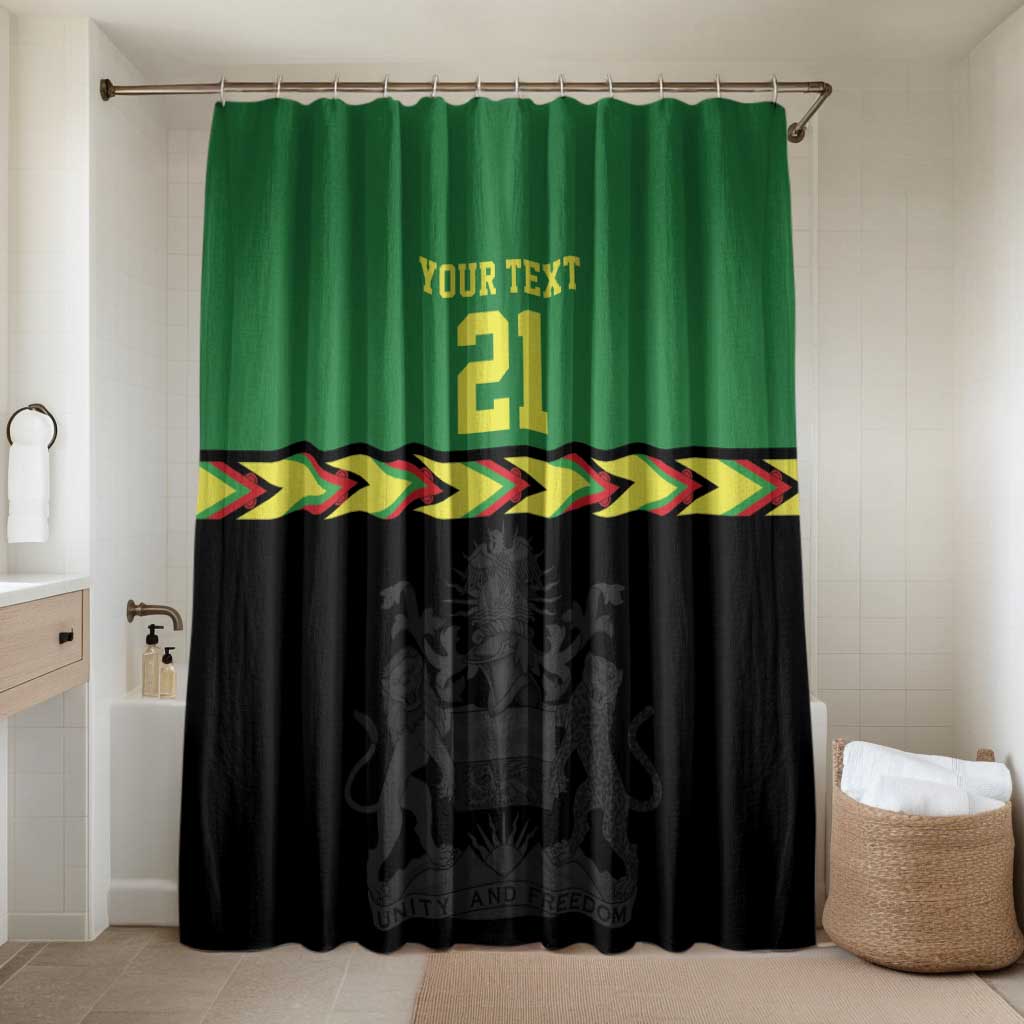Custom Cricket Africa Malawi Bathroom Set Malawi Chevron Pattern