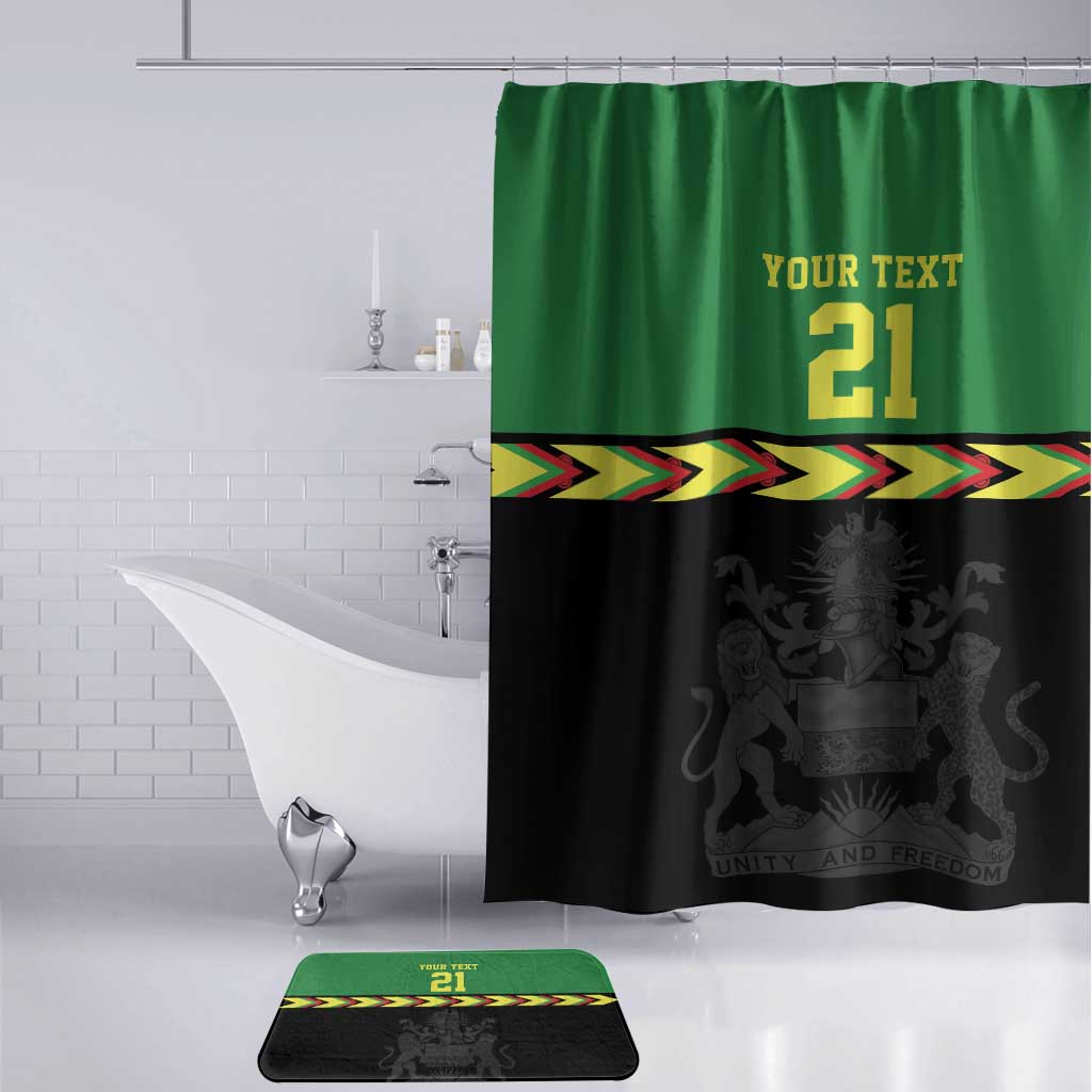 Custom Cricket Africa Malawi Bathroom Set Malawi Chevron Pattern