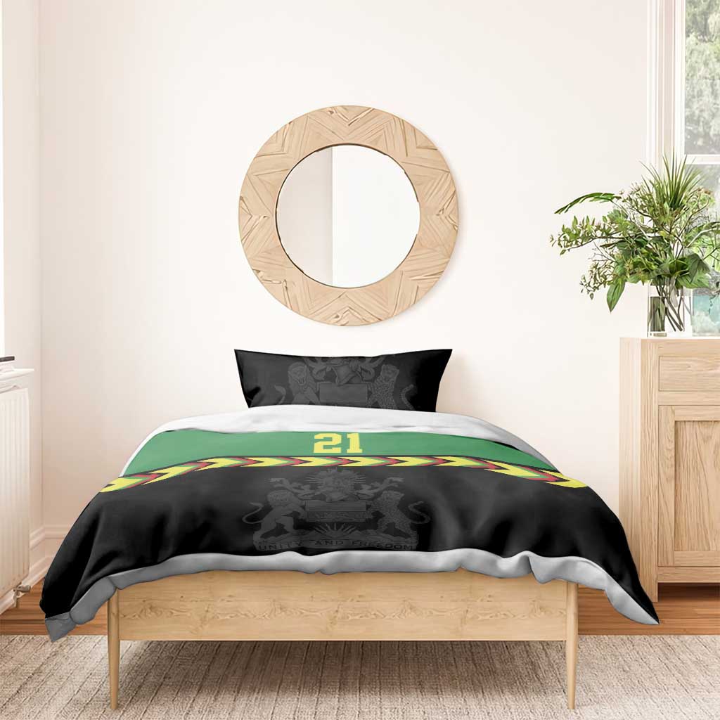 Custom Cricket Africa Malawi Bedding Set Malawi Chevron Pattern - African Pride