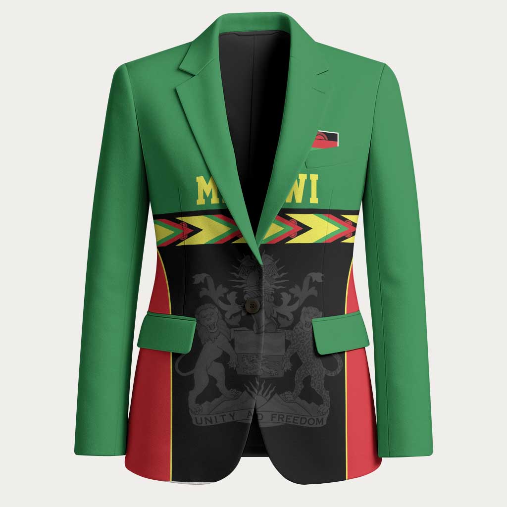 Custom Cricket Africa Malawi Blazer Malawi Chevron Pattern