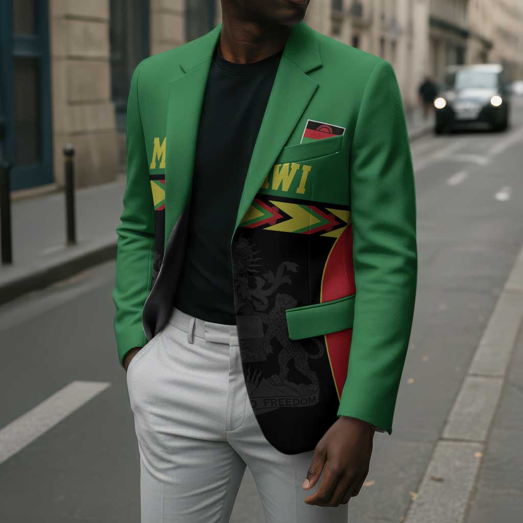 Custom Cricket Africa Malawi Blazer Malawi Chevron Pattern