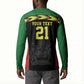 Custom Cricket Africa Malawi Button Sweatshirt Malawi Chevron Pattern