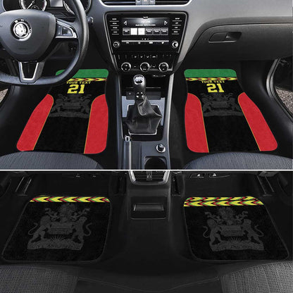 Custom Cricket Africa Malawi Car Mats Malawi Chevron Pattern - African Pride