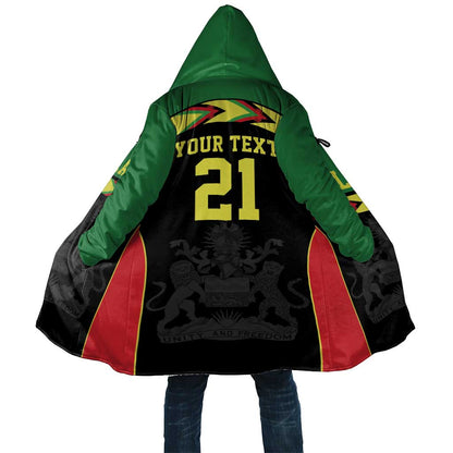 Custom Cricket Africa Malawi Cloak Malawi Chevron Pattern
