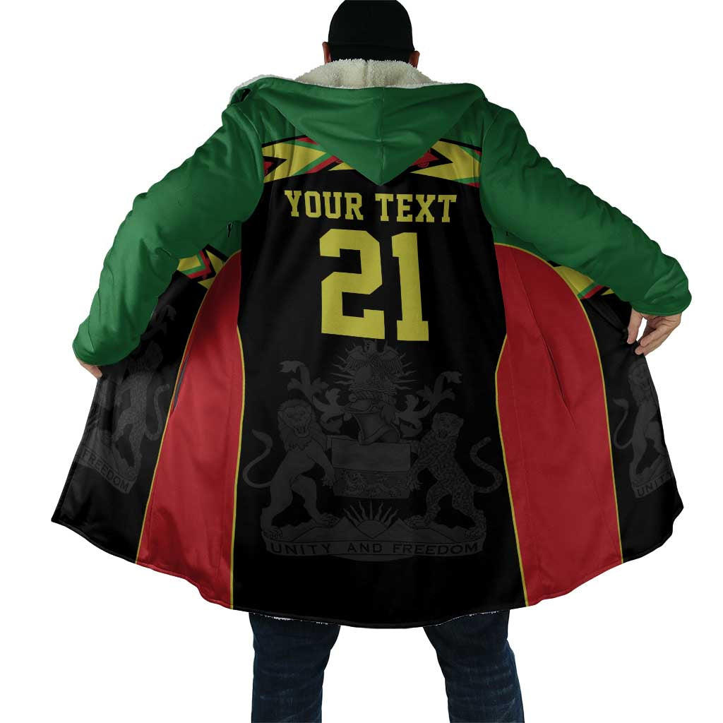 Custom Cricket Africa Malawi Cloak Malawi Chevron Pattern