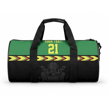 Custom Cricket Africa Malawi Duffle Bag Malawi Chevron Pattern