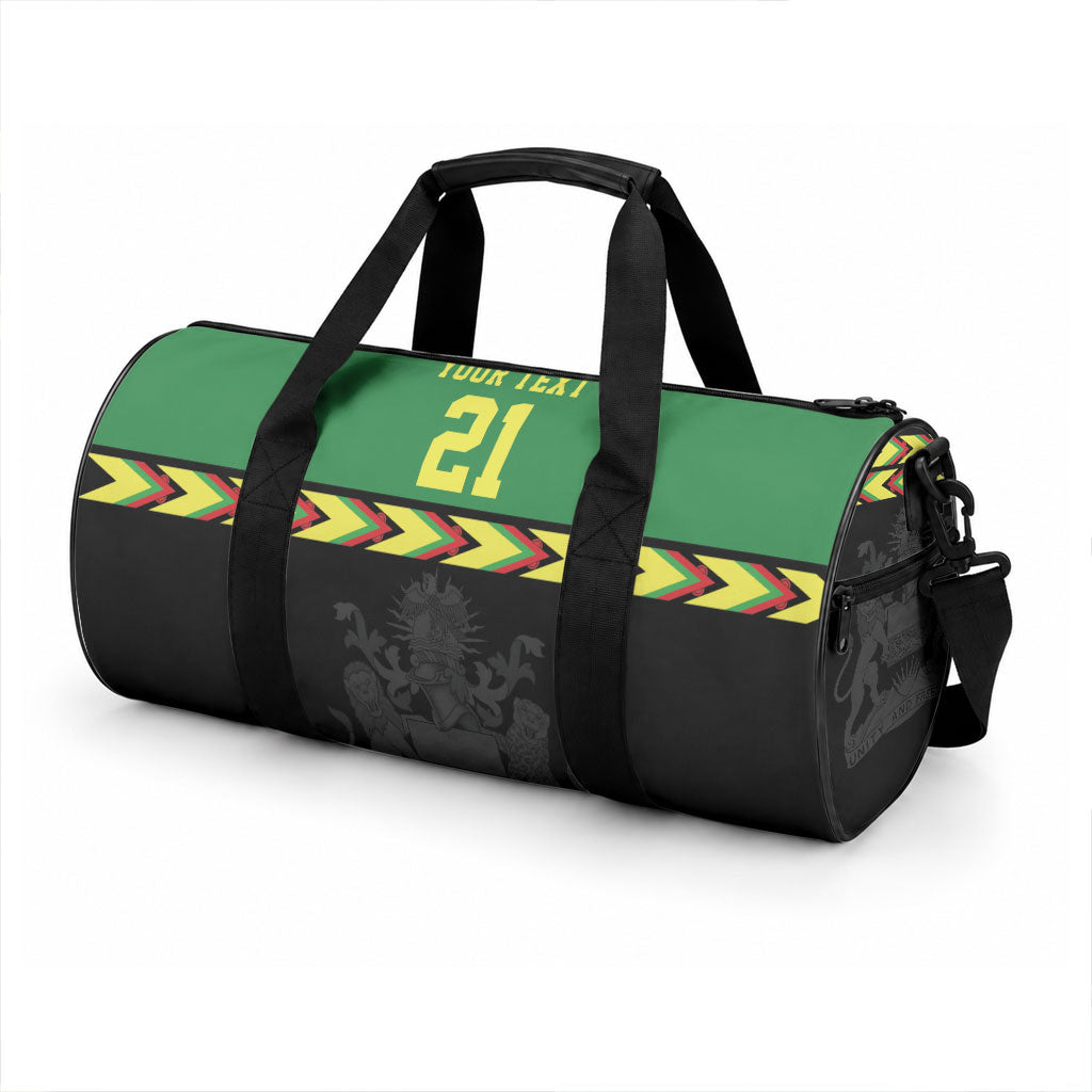 Custom Cricket Africa Malawi Duffle Bag Malawi Chevron Pattern