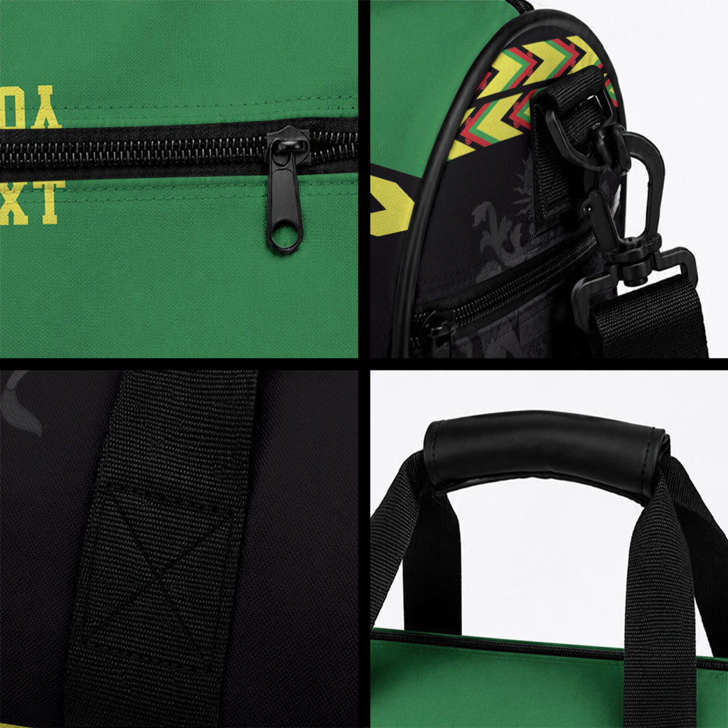Custom Cricket Africa Malawi Duffle Bag Malawi Chevron Pattern