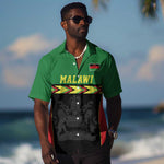 Custom Cricket Africa Malawi Hawaiian Shirt Malawi Chevron Pattern - African Pride
