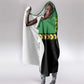 Custom Cricket Africa Malawi Hooded Blanket Malawi Chevron Pattern - African Pride
