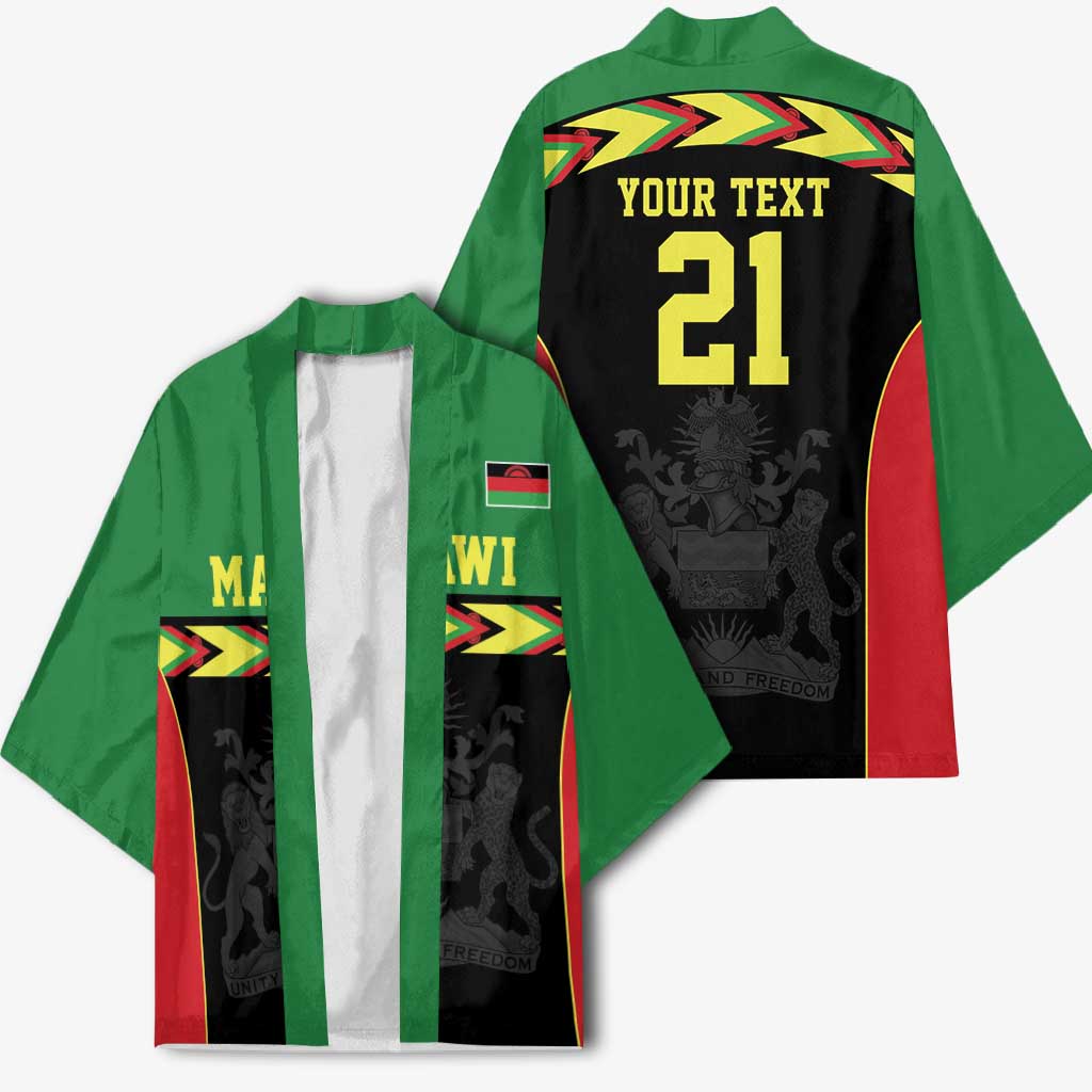 Custom Cricket Africa Malawi Kimono Malawi Chevron Pattern