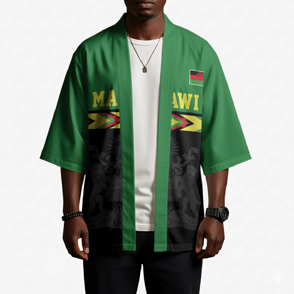 Custom Cricket Africa Malawi Kimono Malawi Chevron Pattern