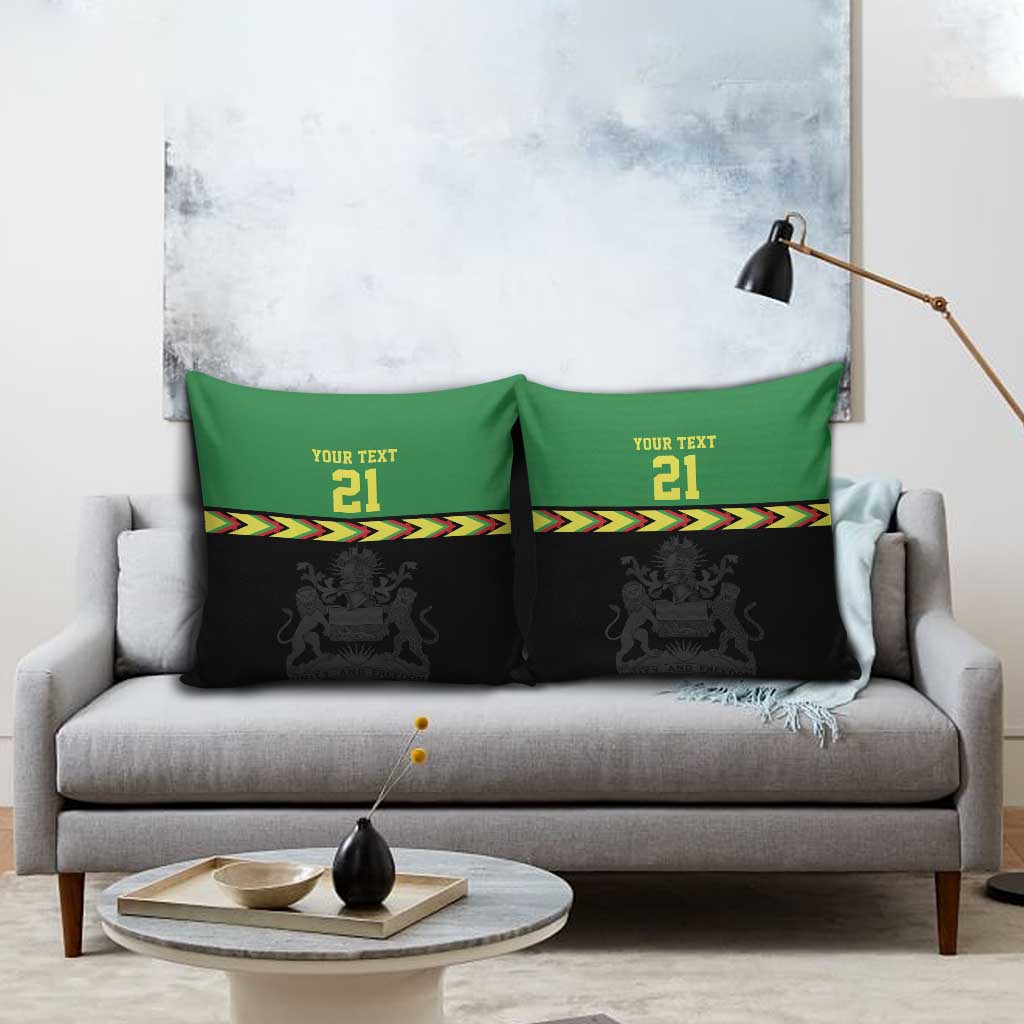 Custom Cricket Africa Malawi Pillow Cover Malawi Chevron Pattern