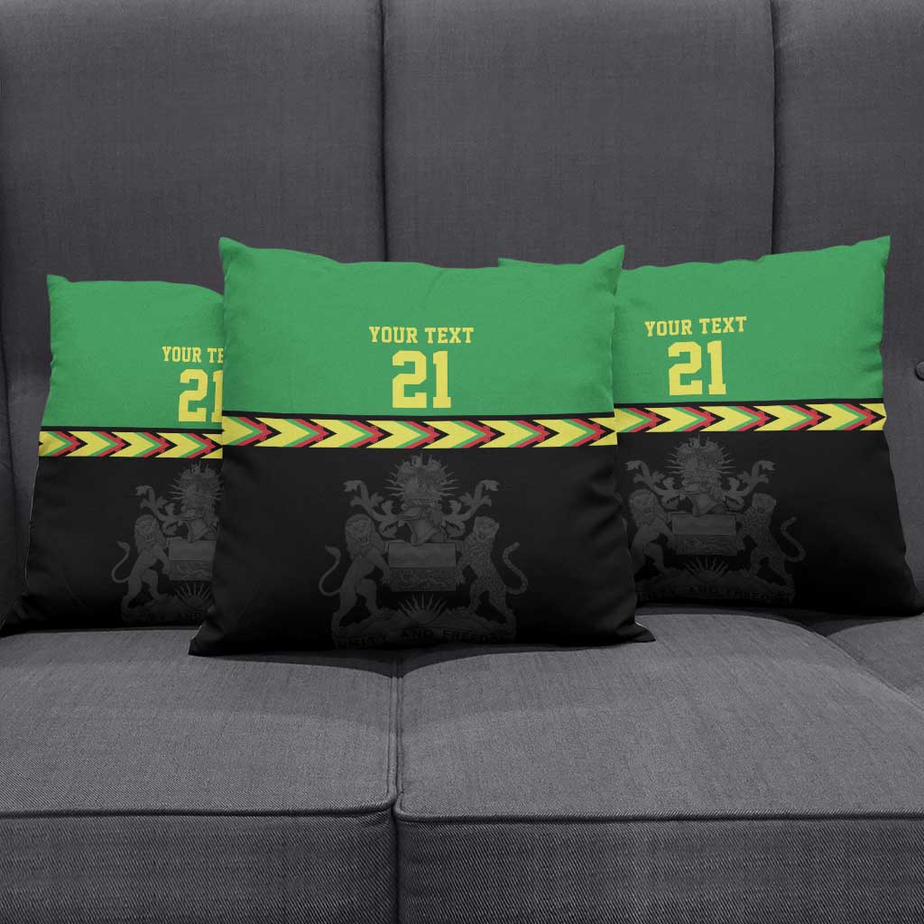 Custom Cricket Africa Malawi Pillow Cover Malawi Chevron Pattern