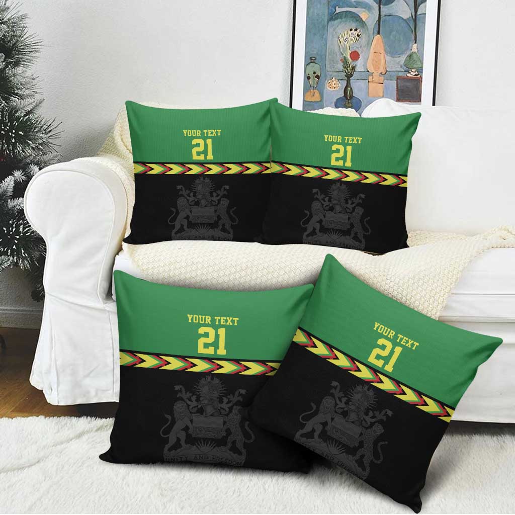 Custom Cricket Africa Malawi Pillow Cover Malawi Chevron Pattern