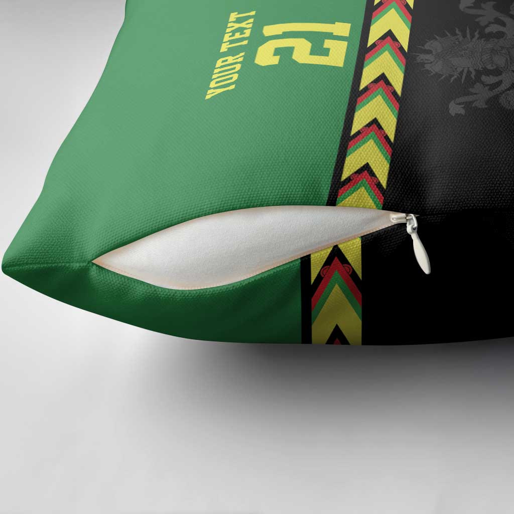 Custom Cricket Africa Malawi Pillow Cover Malawi Chevron Pattern