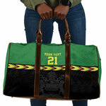 Custom Cricket Africa Malawi Travel Bag Malawi Chevron Pattern