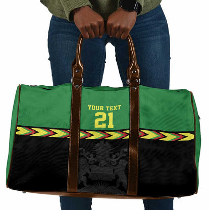 Custom Cricket Africa Malawi Travel Bag Malawi Chevron Pattern