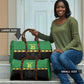Custom Cricket Africa Malawi Travel Bag Malawi Chevron Pattern