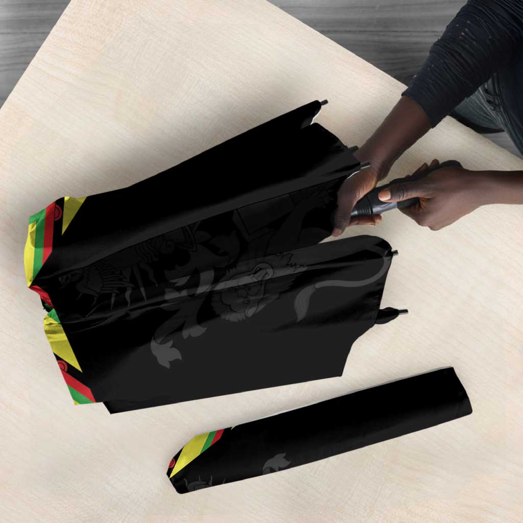 Custom Cricket Africa Malawi Umbrella Malawi Chevron Pattern