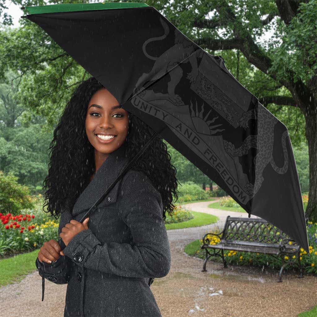 Custom Cricket Africa Malawi Umbrella Malawi Chevron Pattern