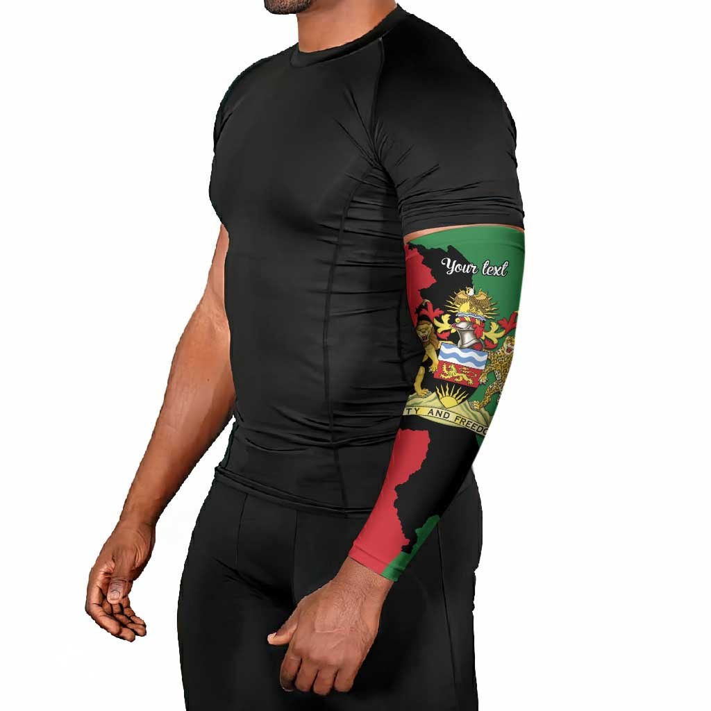 Personalized  Malawi Flag Map Arm Sleeves Simple Malawi Emblem Coat of Arms