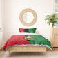 Malawi Flag Map Bedding Set Simple Malawi Emblem Coat of Arms - African Pride