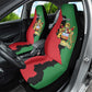 Malawi Flag Map Car Seat Cover Simple Malawi Emblem Coat of Arms - African Pride