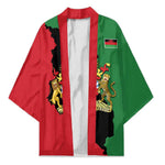 Personalized  Malawi Flag Map Kimono Simple Malawi Emblem Coat of Arms