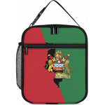 Malawi Flag Map Personalized Lunch Bag Simple Malawi Emblem Coat of Arms