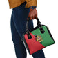 Malawi Flag Map Shoulder Handbag Simple Malawi Emblem Coat of Arms - African Pride