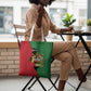 Personalized  Malawi Flag Map Tote Bag Simple Malawi Emblem Coat of Arms