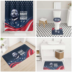 Honor MLK African-American Civil Rights Leaders Bathroom Set The Time Is Always Right To Do What Is Right