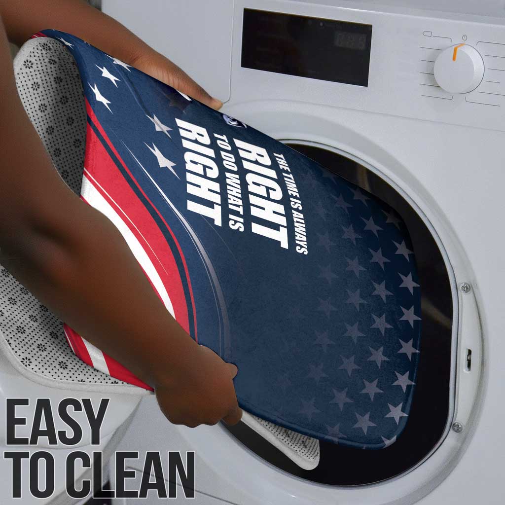 Honor MLK African-American Civil Rights Leaders Bathroom Set The Time Is Always Right To Do What Is Right