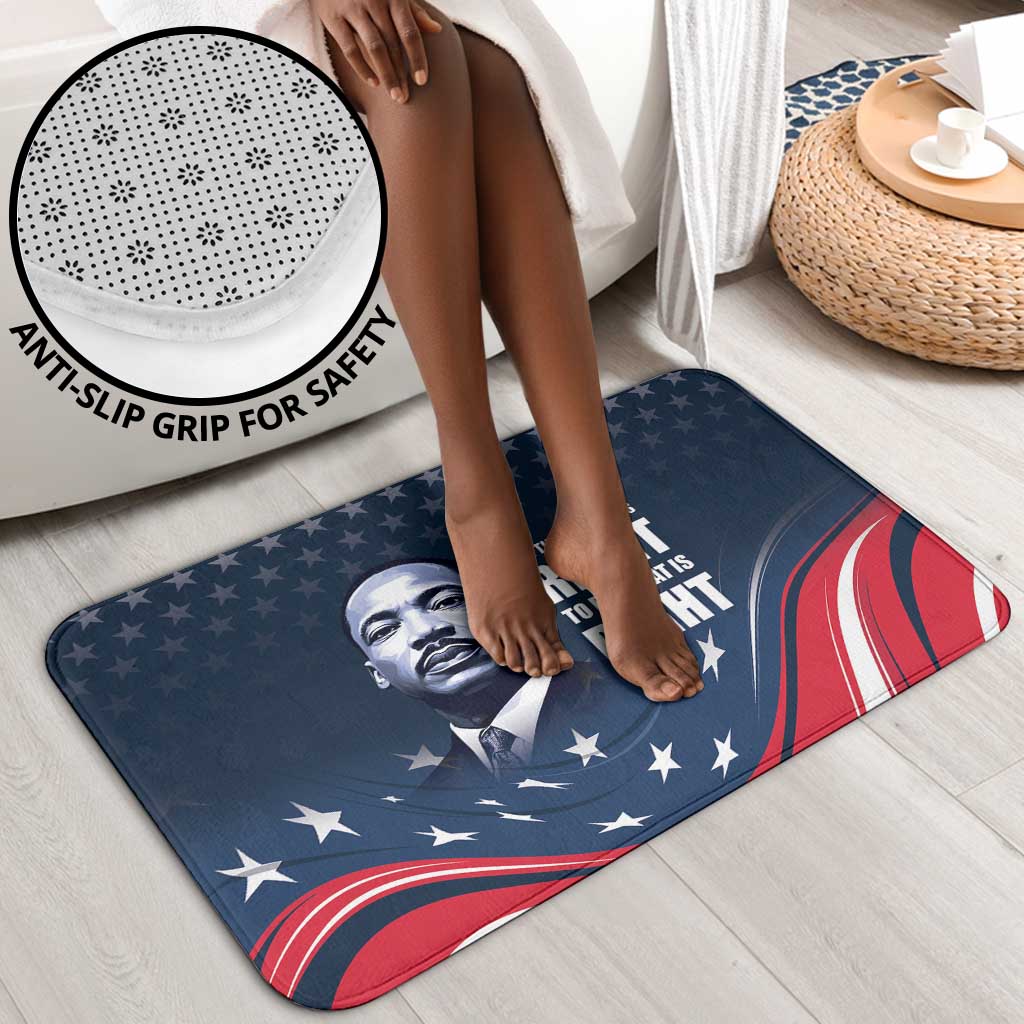 Honor MLK African-American Civil Rights Leaders Bathroom Set The Time Is Always Right To Do What Is Right