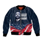 Honor MLK African-American Civil Rights Leaders Bomber Jacket The Time Is Always Right To Do What Is Right