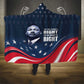 Honor MLK African-American Civil Rights Leaders Hooded Blanket The Time Is Always Right To Do What Is Right