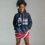 Honor MLK African-American Civil Rights Leaders Hoodie Dress The Time Is Always Right To Do What Is Right