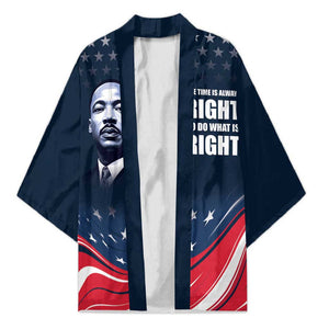 Honor MLK African-American Civil Rights Leaders Kimono The Time Is Always Right To Do What Is Right