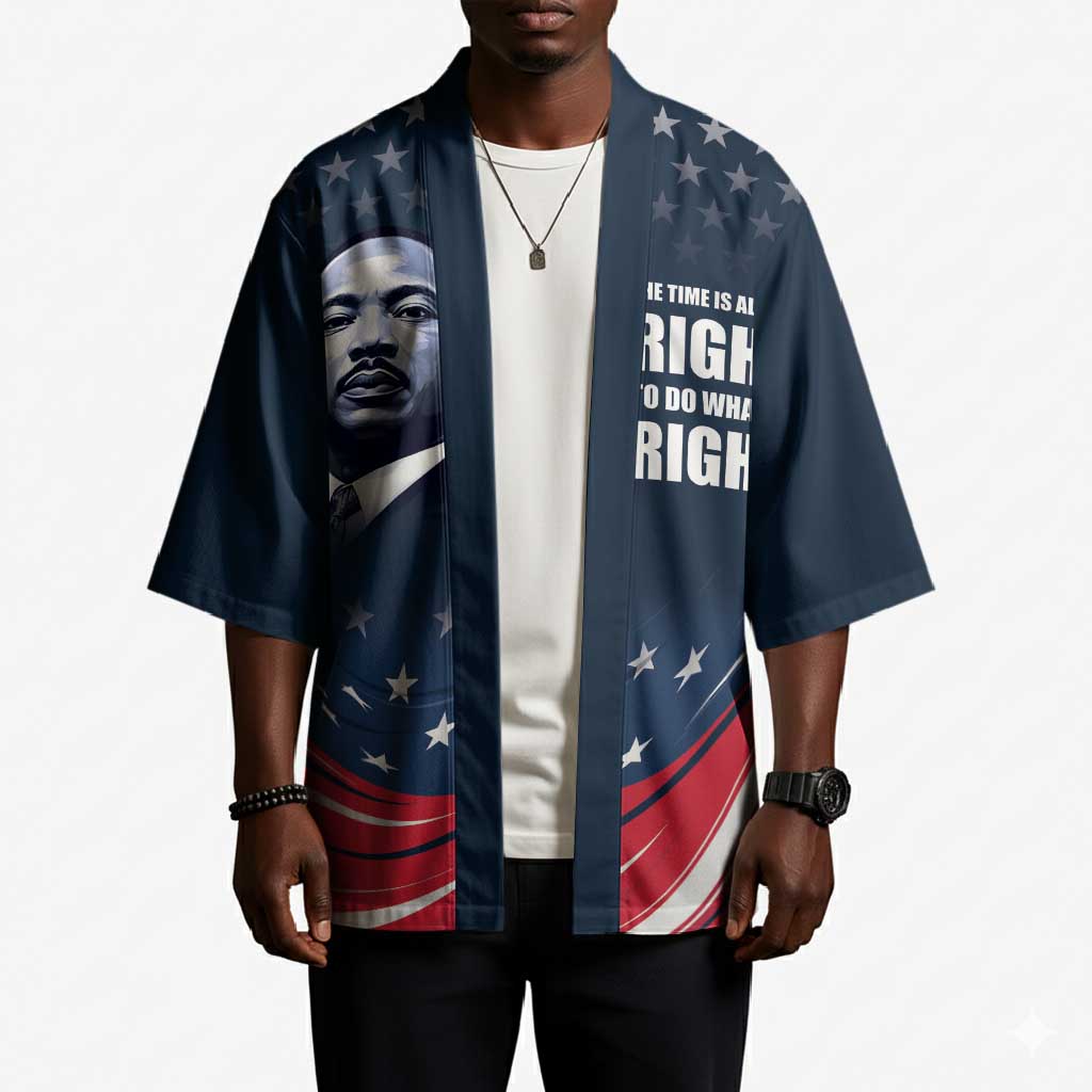Honor MLK African-American Civil Rights Leaders Kimono The Time Is Always Right To Do What Is Right