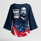 Honor MLK African-American Civil Rights Leaders Kimono Sleeve Blouse The Time Is Always Right To Do What Is Right