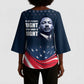 Honor MLK African-American Civil Rights Leaders Kimono Sleeve Blouse The Time Is Always Right To Do What Is Right