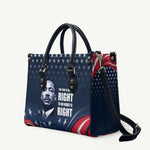 Honor MLK African-American Civil Rights Leaders Leather Bag The Time Is Always Right To Do What Is Right