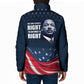 Honor MLK African-American Civil Rights Leaders Padded Jacket The Time Is Always Right To Do What Is Right