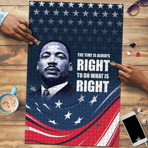 Honor MLK African-American Civil Rights Leaders Puzzle The Time Is Always Right To Do What Is Right